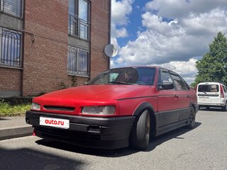 1989 Volkswagen Passat B3, красный, 280000 рублей, вид 4