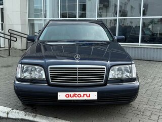 1998 Mercedes-Benz S-Класс 500 Long III (W140) Рестайлинг, синий, 4000000 рублей, вид 2