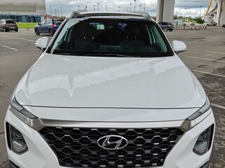 2018 Hyundai Santa Fe IV, белый, 2950000 рублей, вид 3