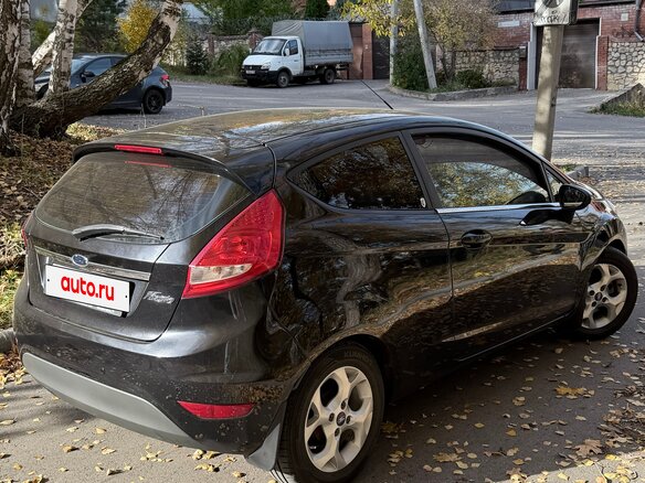 2009 Ford Fiesta Mk6, чёрный, 649000 рублей - вид 3
