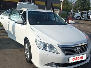 2014 Toyota Camry VII (XV50), белый, 1550000 рублей, вид 2
