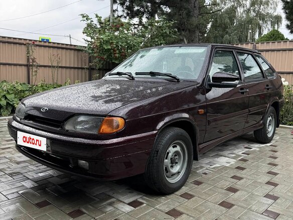 2012 Lada (ВАЗ) 2114, пурпурный - вид 2