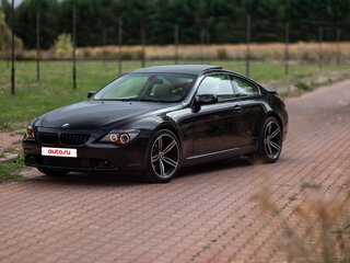 2006 BMW 6 серии 650i II (E63/E64), чёрный, 1650000 рублей, вид 2