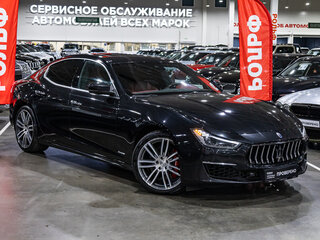 2019 Maserati Ghibli S Q4 III Рестайлинг, чёрный, 5500000 рублей, вид 4