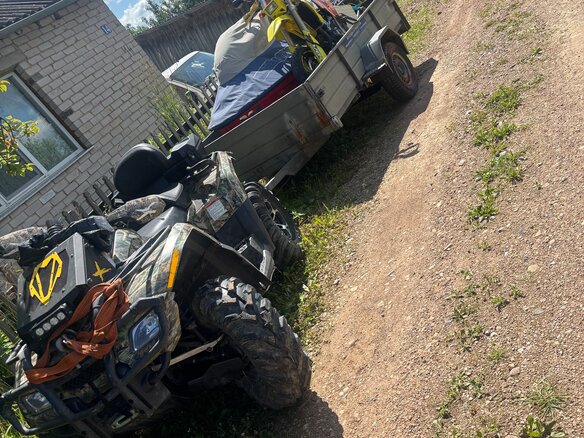 2007 BRP Can-Am Outlander MAX 650, чёрный, 600000 рублей - вид 4