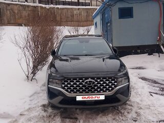 2021 Hyundai Santa Fe IV Рестайлинг, чёрный, 2800000 рублей, вид 2
