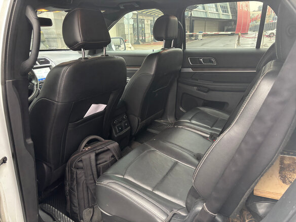 2017 Ford Explorer V Рестайлинг, белый, 2500000 рублей - вид 8