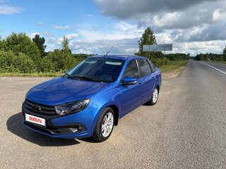 2022 Lada (ВАЗ) Granta I Рестайлинг, синий, 870000 рублей, вид 1