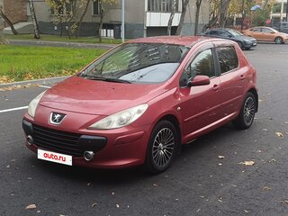 2007 Peugeot 307 I Рестайлинг, красный, 320000 рублей, вид 1
