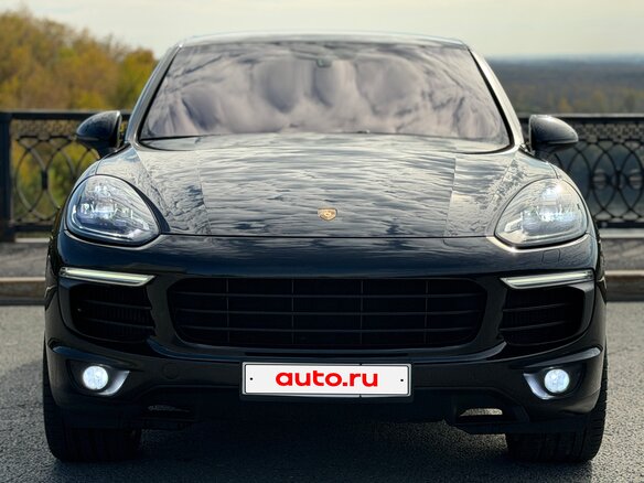 2014 Porsche Cayenne Diesel II Рестайлинг (958), чёрный - вид 4