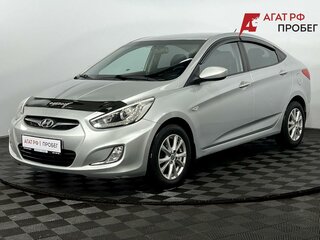 2014 Hyundai Solaris I, серебристый, 950000 рублей, вид 1