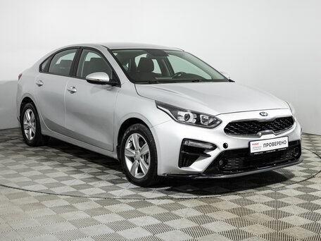 2019 Kia Cerato IV, серебристый, 1439700 рублей, вид 3