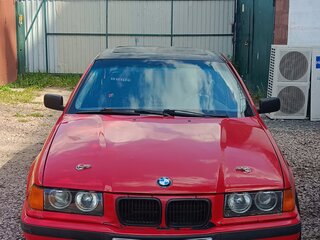 1996 BMW 3 серии Compact 318i III (E36), красный, 500000 рублей, вид 4