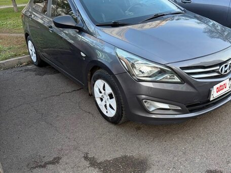 2016 Hyundai Solaris I Рестайлинг, серый, 999000 рублей, вид 2