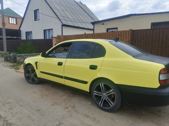 1998 Daewoo Leganza, зелёный, 350000 рублей - вид 3