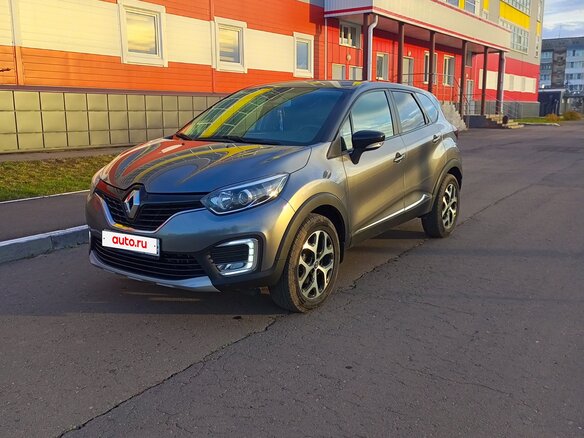 2019 Renault Kaptur I, серый, 1750000 рублей