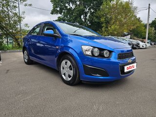 2013 Chevrolet Aveo II, синий, 800000 рублей, вид 4
