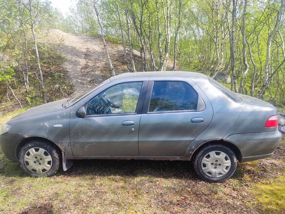 2007 Fiat Albea I Рестайлинг, серый, 60000 рублей - вид 1