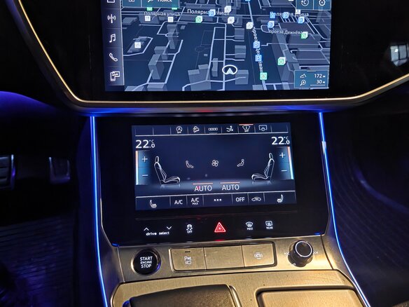 2021 Audi A7 45 TFSI II (4K), чёрный - вид 12