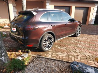 2014 Porsche Cayenne Diesel II (958), коричневый, 3100000 рублей, вид 5
