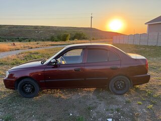 2008 Hyundai Accent ТагАЗ II, красный, 300000 рублей, вид 1