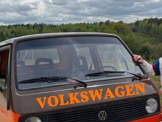 1984 Volkswagen Transporter T3, жёлтый, 550000 рублей, вид 2