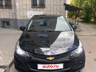 2018 Chevrolet Cruze II, чёрный, 850000 рублей, вид 2