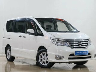 2015 Nissan Serena IV (C26), белый, 1399000 рублей, вид 1
