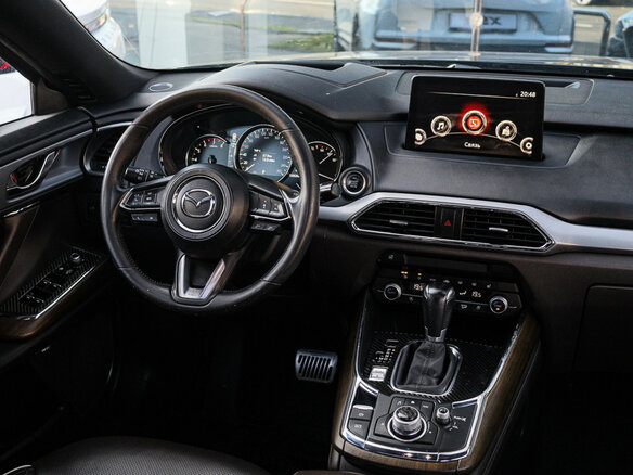 2021 Mazda CX-9 II Рестайлинг, синий, 3550000 рублей - вид 10