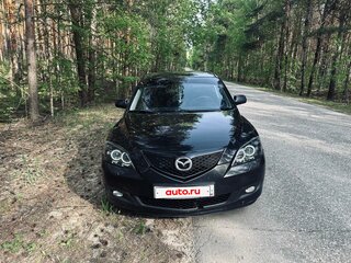 2007 Mazda 3 I (BK) Рестайлинг, чёрный, 465000 рублей, вид 1