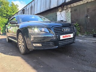 2004 Audi A8 Long II (D3), чёрный, 877000 рублей, вид 2