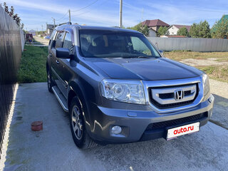 2008 Honda Pilot II, серый, 1280000 рублей, вид 1