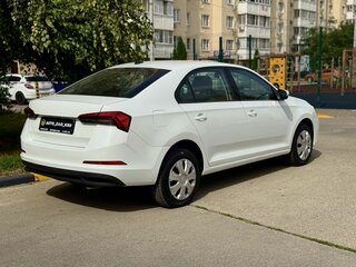 2021 Skoda Rapid II, белый, 990000 рублей, вид 3