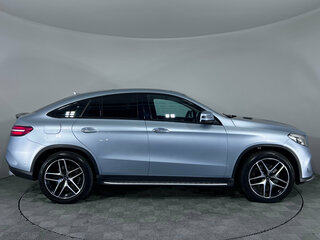 2015 Mercedes-Benz GLE Coupe 400 I (C292), серебристый, 3650000 рублей, вид 4