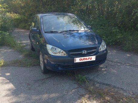 2010 Hyundai Getz I Рестайлинг, синий, 450000 рублей, вид 2