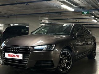 2016 Audi A4 V (B9), коричневый, 2100000 рублей, вид 1