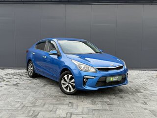 2017 Kia Rio IV, синий, 1290000 рублей, вид 5