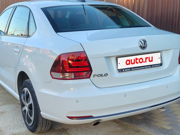 2019 Volkswagen Polo V Рестайлинг, белый - вид 18