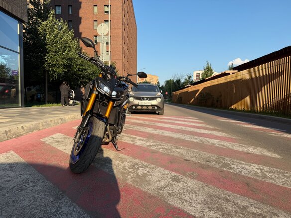 2018 Yamaha MT-09 (FZ-09), чёрный, 910000 рублей - вид 10