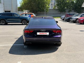 2017 Audi A7 I (4G) Рестайлинг, фиолетовый, 3720000 рублей, вид 4