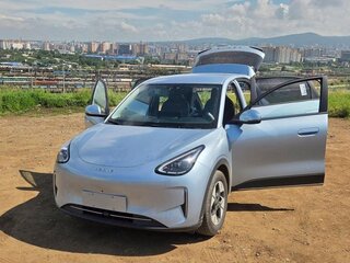 2025 Geely Geome Xingyuan 40.16 kWh, голубой, 1880000 рублей, вид 3