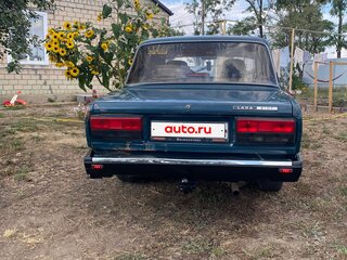 2005 Lada (ВАЗ) 2107, синий, 115000 рублей, вид 3