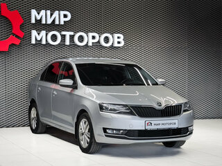 2019 Skoda Rapid I Рестайлинг, серебристый, 1345000 рублей, вид 3