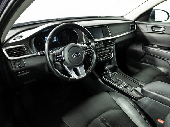 2018 Kia Optima IV Рестайлинг, синий, 1749777 рублей - вид 10
