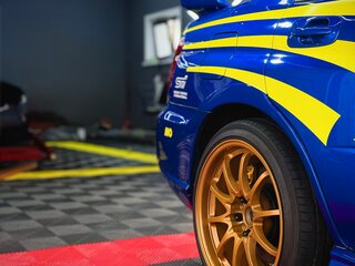 2004 Subaru Impreza WRX STi II Рестайлинг 1, синий, 2950000 рублей, вид 4