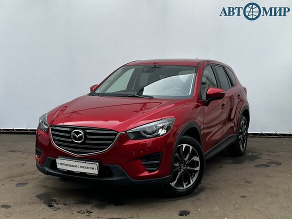 2016 Mazda CX-5 I Рестайлинг, красный, 1715000 рублей