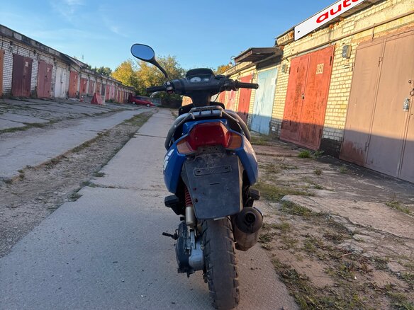 2004 Yamaha BWs, синий, 60000 рублей - вид 6