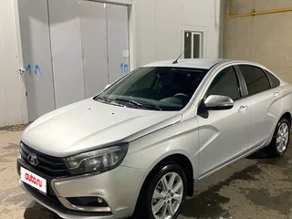 2019 Lada (ВАЗ) Vesta I, серебристый, 735000 рублей, вид 1