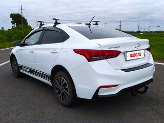 2019 Hyundai Solaris II, белый, 1390000 рублей, вид 3