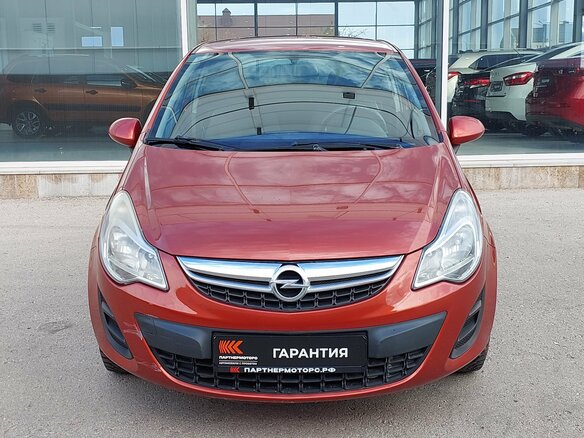 2012 Opel Corsa D Рестайлинг II, оранжевый, 389000 рублей - вид 2